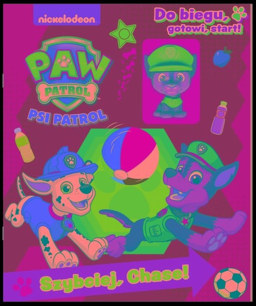 okładka Psi Patrol Do biegu, gotowi, start! Szybciej, Chase książka