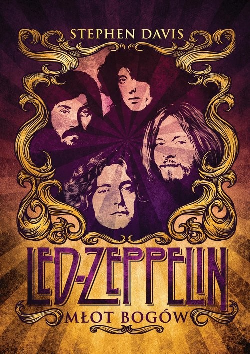 okładka Młot Bogów Led Zeppelin książka | Stephen Davis
