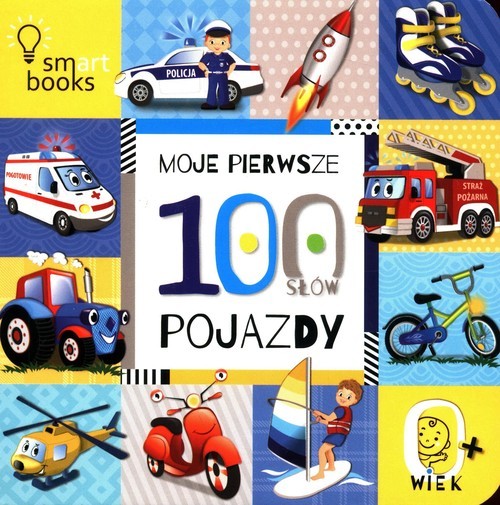 okładka Moje pierwsze 100 słów Pojazdy książka
