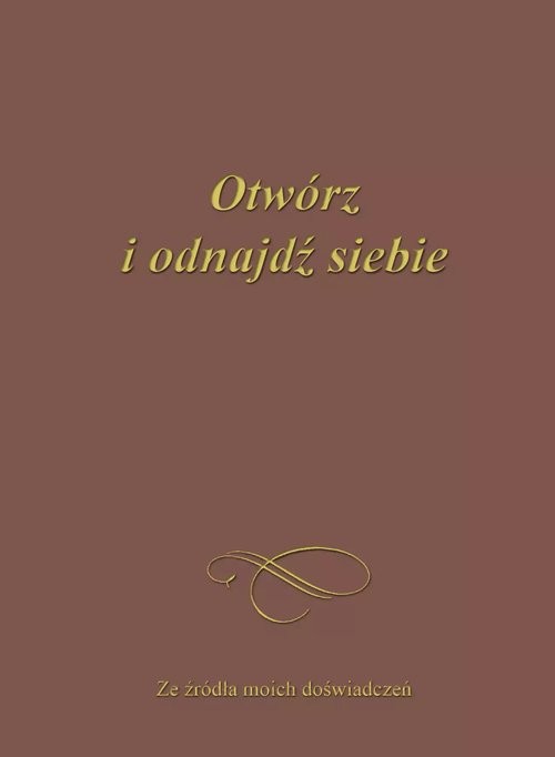 okładka Otwórz i odnajdź siebie książka | Gabriele