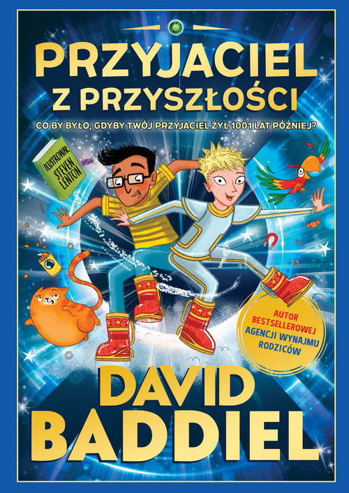 okładka Przyjaciel z przyszłości książka | David Baddiel