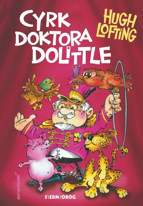 okładka Cyrk doktora Dolittle książka | Hugh Lofting