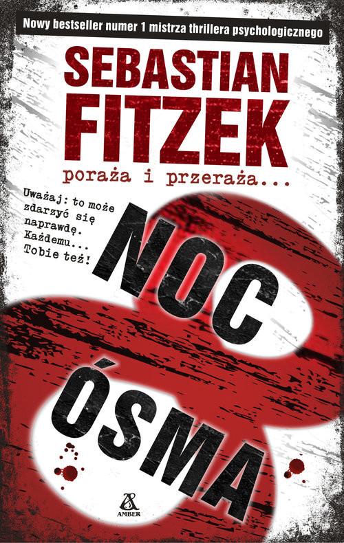 okładka Noc Ósma Wielkie Litery książka | Sebastian Fitzek