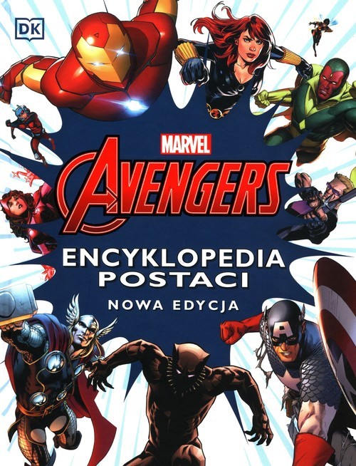 okładka Marvel Avengers Encyklopedia postaci Nowa edycja książka | Alan Cowsill, Tomlinson John