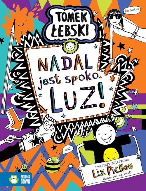 okładka Tomek Łebski Nadal jest spoko LUZ! książka | Pichon Liz