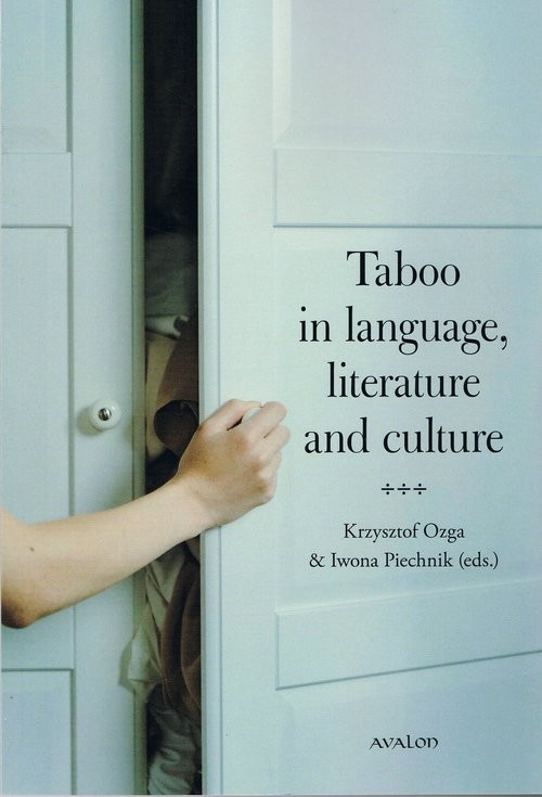 okładka Taboo in language, literature and culture książka