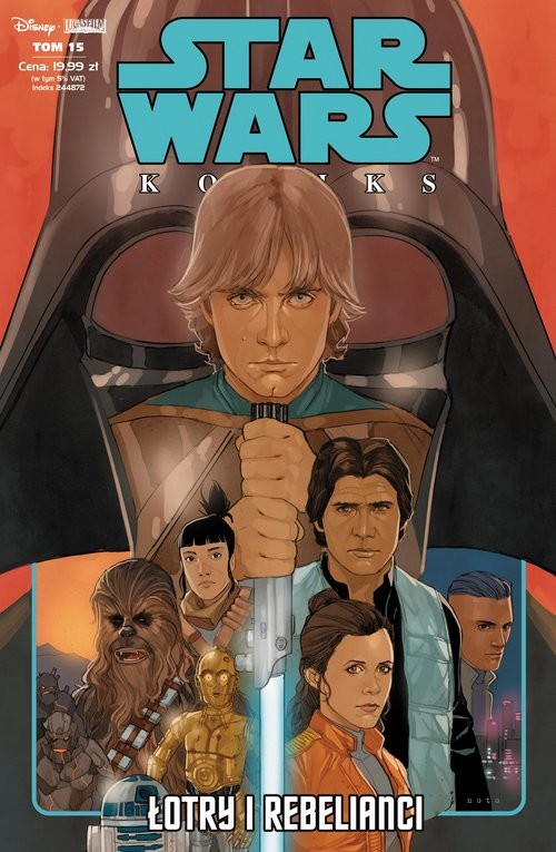 okładka Star Wars Komiks Łotry i rebelianci Tom 15 książka