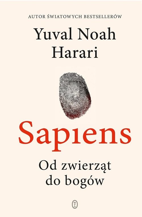 okładka Sapiens Od zwierząt do bogów książka | Yuval Noah Harari