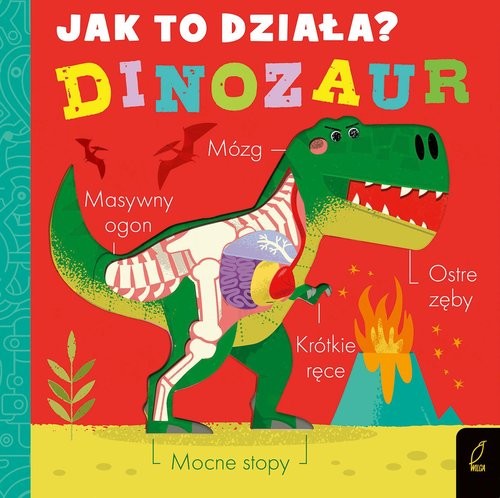 okładka Jak to działa Dinozaur książka | Amelia Hepworth