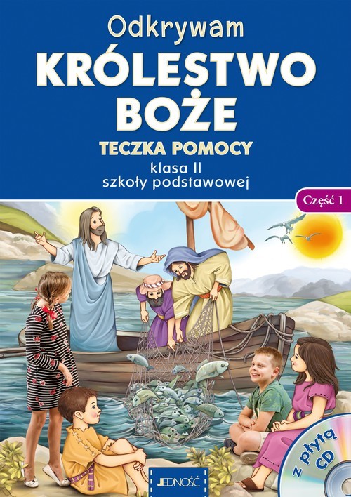 okładka Teczka pomocy 2 Odkrywam królestwo Boże Część 1 z płytą CD Szkoła podstawowa książka | Krzysztof Mielnicki, Elżbieta Kondrak