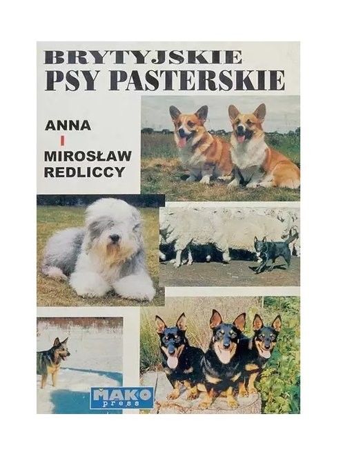 okładka Brytyjskie Psy Pasterskie książka | Anna Redlicka, Redlicki Mirosław