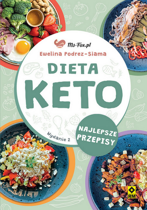 okładka Dieta keto książka | Ewelina Podrez-Siama
