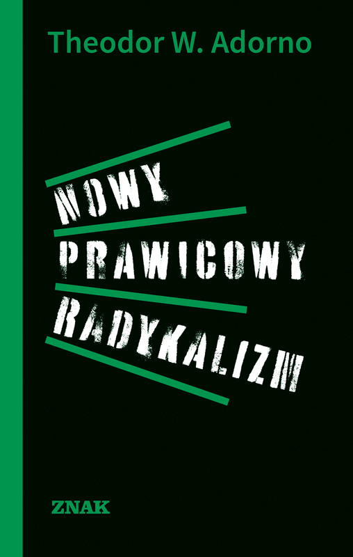 okładka Nowy prawicowy radykalizm ebook | epub, mobi | Theodor W. Adorno