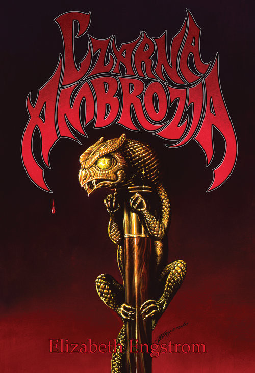 okładka Czarna ambrozja książka | Elizabeth Engstrom