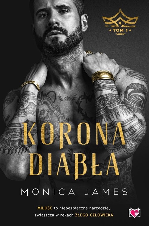 okładka Korona diabła Tom 1 książka | Monica James
