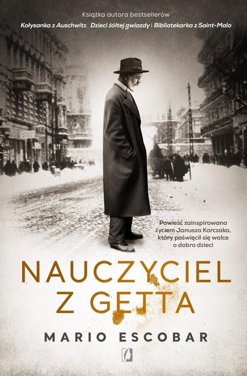okładka Nauczyciel z getta książka | Mario Escobar