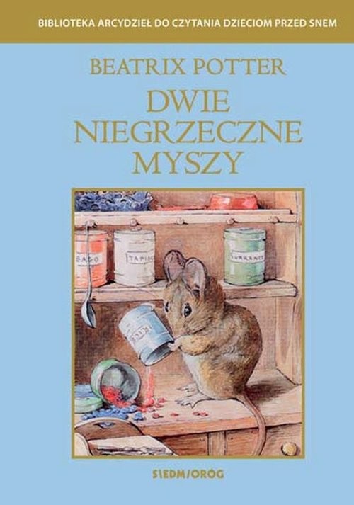 okładka Dwie niegrzeczne myszy tw. książka | Beatrix Potter