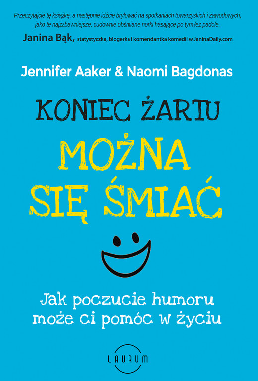 okładka Koniec żartu. Można się śmiać ebook | epub, mobi | Aaker Jennifer, Bagdonas Naomi