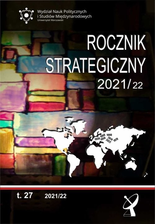 okładka Rocznik Strategiczny 2021/22 Tom 27 książka