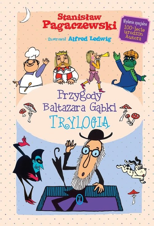 okładka Przygody Baltazara Gąbki Trylogia książka | Stanisław Pagaczewski