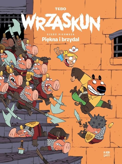 okładka Wrzaskun 1 Piękna i brzydal książka | Tebo