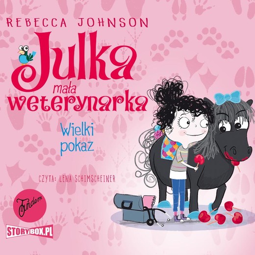 okładka Julka – mała weterynarka. Wielki pokaz audiobook | MP3 | Rebecca Johnson