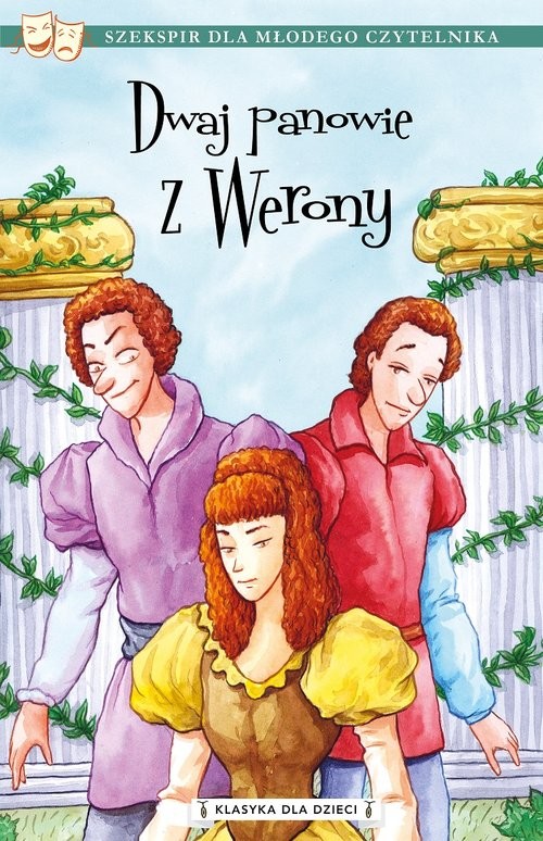 okładka Klasyka dla dzieci Tom 7 Dwaj panowie z Werony książka | William Shakespeare