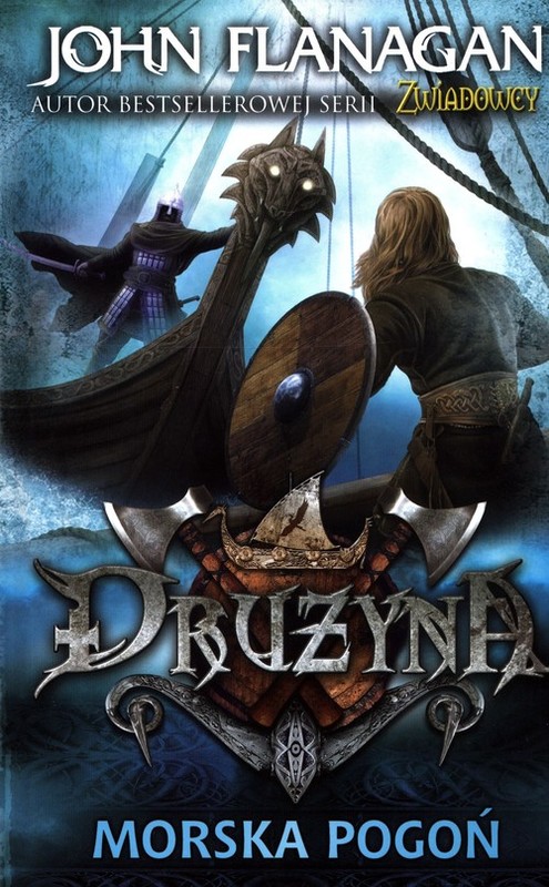 okładka Drużyna 9 Morska pogoń książka | John Flanagan