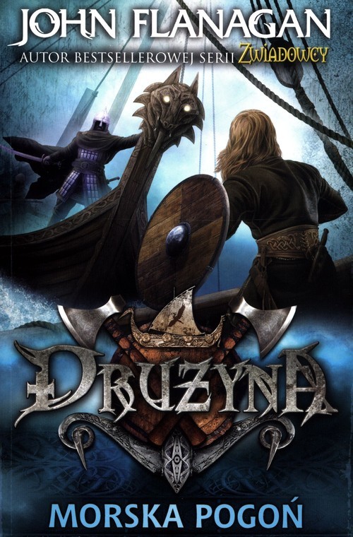 okładka Drużyna 9 Morska pogoń książka | John Flanagan