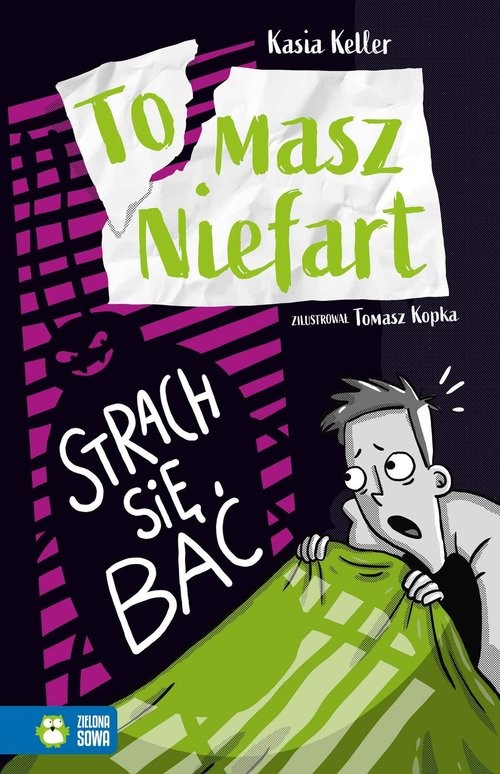 okładka Tomasz Niefart Strach się bać książka | Keller Kasia