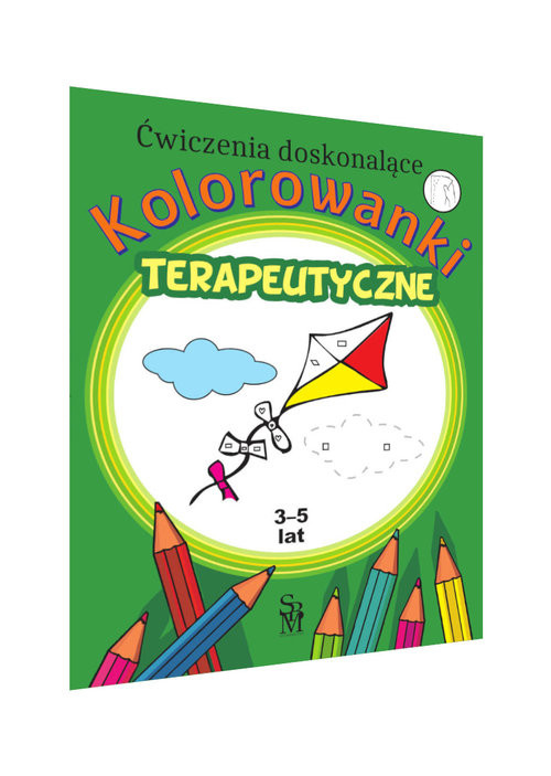 okładka Kolorowanki terapeutyczne dla dzieci 4 (3-5 lat) książka | Monika Ostrowska