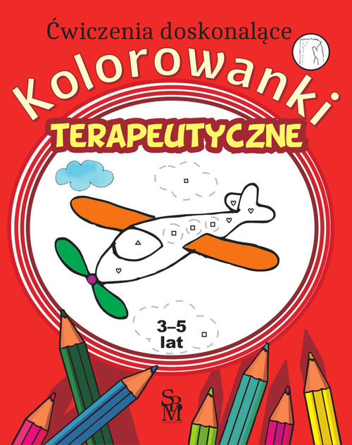 okładka Kolorowanki terapeutyczne dla dzieci 3 (3-5 lat) książka | Monika Ostrowska