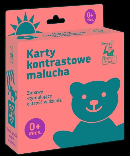 okładka Karty kontrastowe malucha. (0+ mies.) książka | Barbara Pakuła