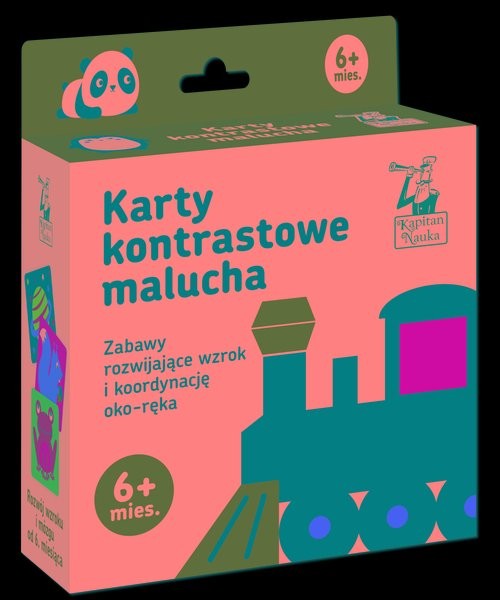 okładka Karty kontrastowe malucha. (6+ mies.) książka | Barbara Pakuła