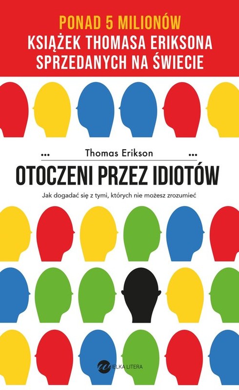 okładka Otoczeni przez idiotów książka | Thomas Erikson