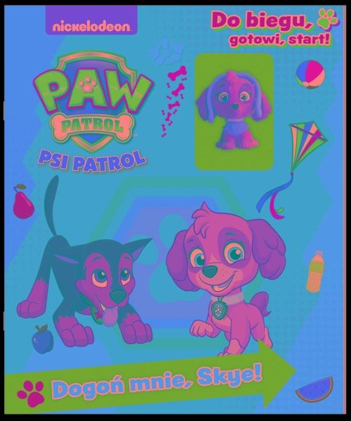 okładka Psi Patrol. Do biegu, gotowi, start. Dogoń mnie, Skye książka | Opracowania Zbiorowe
