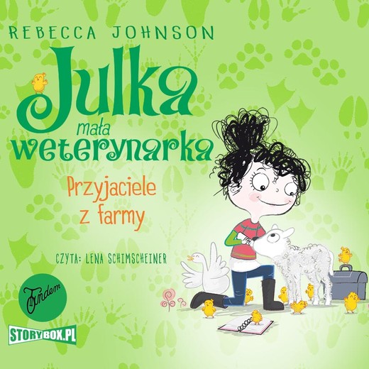 okładka Julka – mała weterynarka. Przyjaciele z farmy audiobook | MP3 | Rebecca Johnson
