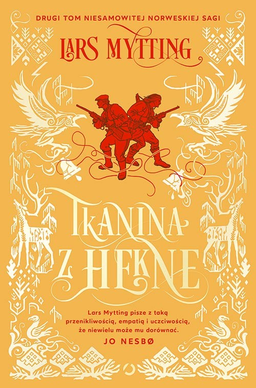okładka Tkanina z Hekne książka | Lars Mytting