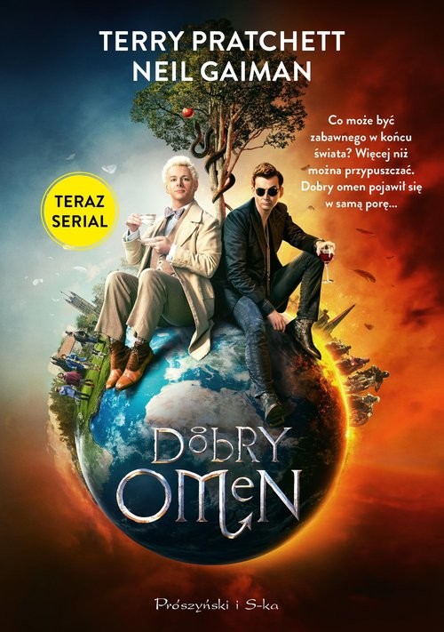 okładka Dobry omen książka | Neil Gaiman, Terry Pratchett