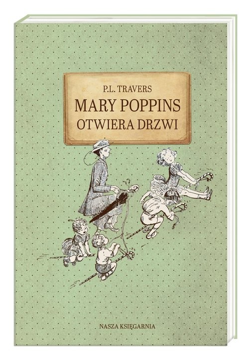 okładka Mary Poppins otwiera drzwi książka | Travers P.L.
