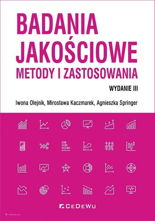 okładka Badania jakościowe - metody i zastosowania (wyd. III) książka | Mirosława Kaczmarek, Iwona Olejnik, Agnieszka Springer