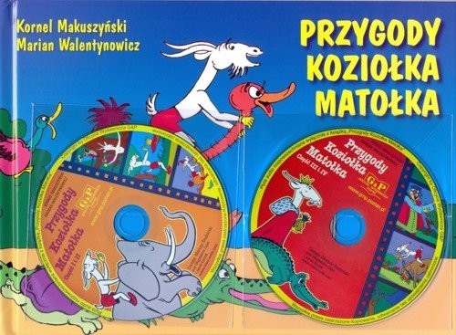 okładka Przygody Koziołka Matołka + CD książka | Kornel Makuszyński