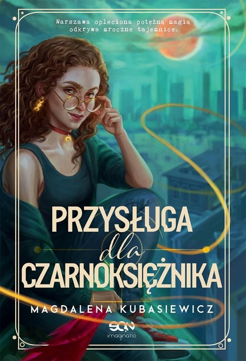 okładka Przysługa dla Czarnoksiężnika Wilcza Jagoda Tom 2 książka | Magdalena Kubasiewicz