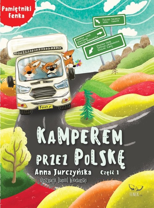 okładka Kamperem przez Polskę część 1 książka | Anna Jurczyńska