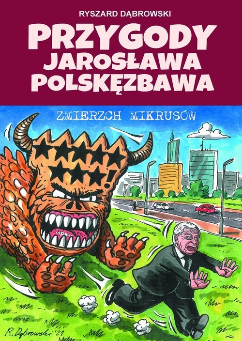 okładka Przygody Jarosława Polskęzbawa Zmierzch mikrusów książka | Ryszard Dąbrowski