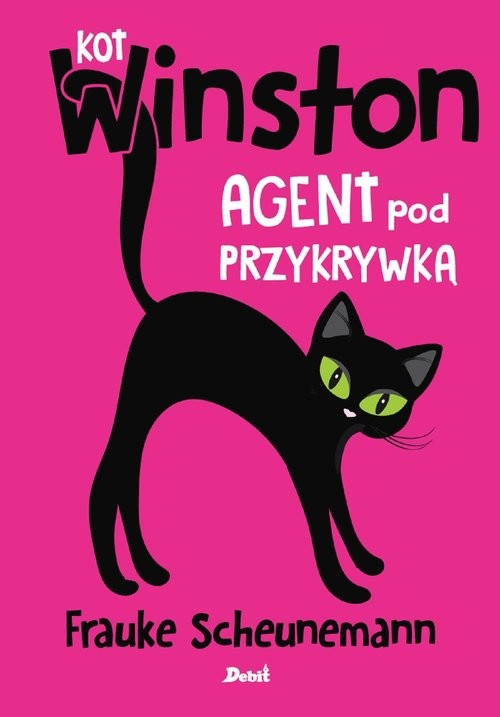 okładka Kot Winston Agent pod przykrywką książka | Scheunemann Frauke