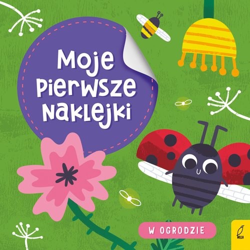 okładka Moje pierwsze naklejki W ogrodzie książka