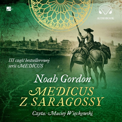 okładka Medicus z Saragossy audiobook | MP3 | Noah Gordon