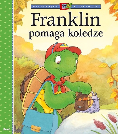 okładka Franklin pomaga koledze książka | Paulette Bourgeois