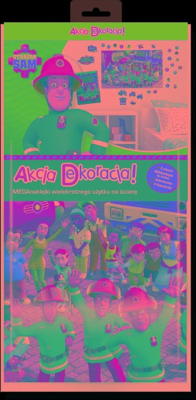 okładka Strażak Sam. Akcja Dekoracja książka